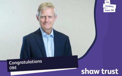 Shaw Trust Disability Power 100 influencers recognised in New Year’s Honours