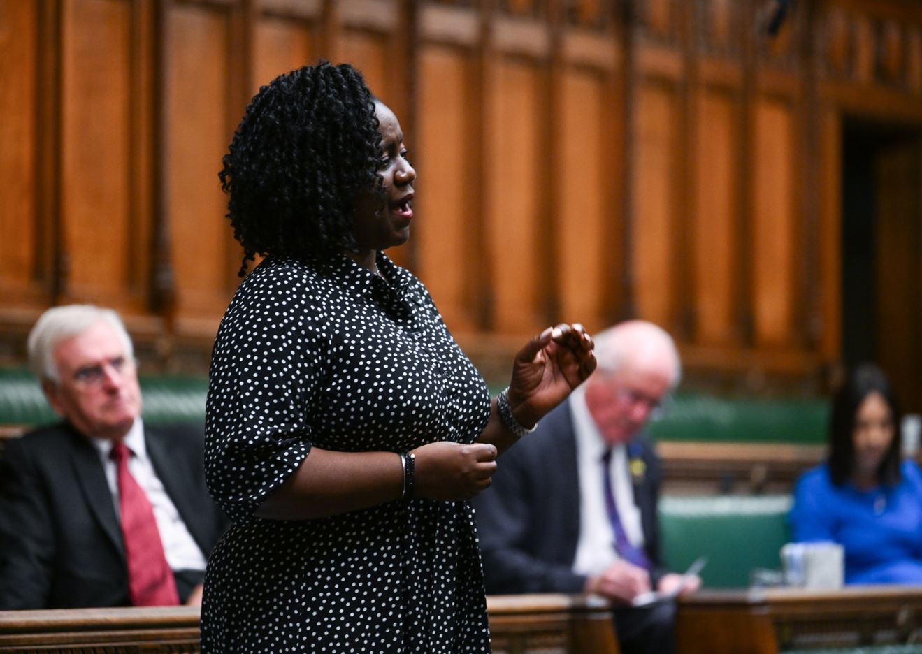 Marsha de Cordova speaking in the House of Commons